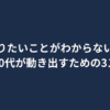 やりたいことがわからずキャリアに悩む20代がまず何をするべきかの記事のアイキャッチ画像